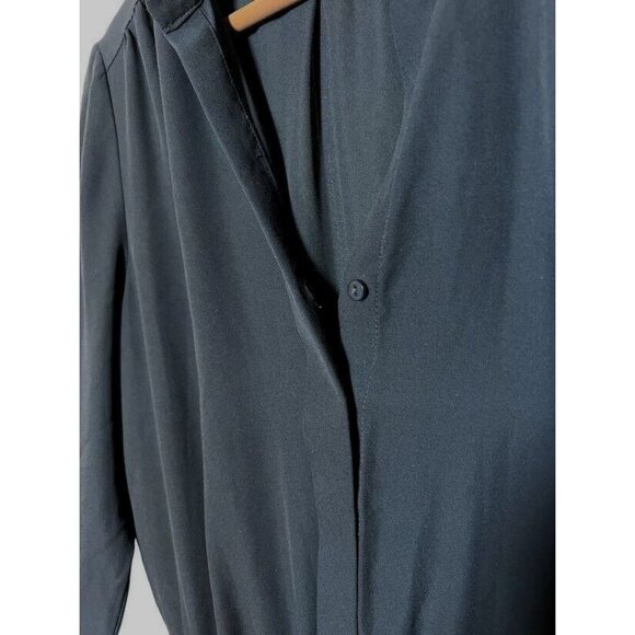 Dalia Womens Dress Long Sleeve Blue Size 6 - Picture 3 of 16